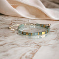 Bracelet Miyuki Tila plaqué or 24k – bracelet bohème chic réglable – fait main - Lagaleriepoetique
